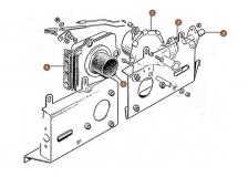 Heater tap & motor