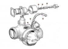 Choke Hot Air Pipes (Manifold to Carburettor)