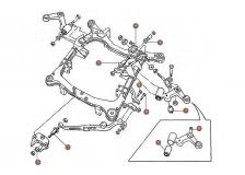 VIN 13485 onwards (compliant mount suspension)