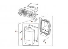 Front indicator, Lenses & Relays