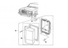 Front Indicator Amber Lens (USA cars)