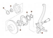 Hub & Bearings Front