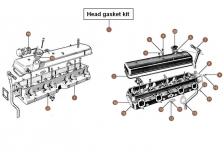 Cylinder Head & Rocker Cover Gaskets