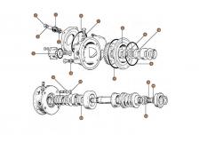 Transfer Gear & Valve (late 3 series)