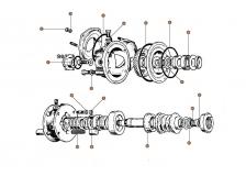 Transfer Gear & Valve (2 series & early 3 series)