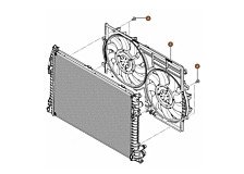 Coolant Radiator Fan
