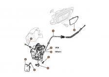 Door Locks, Cables, Handles & Checkstraps