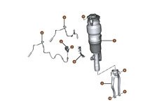 Air spring damper