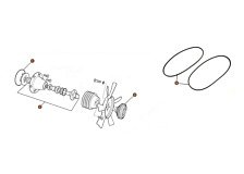 Waterpump & Viscous Coupling