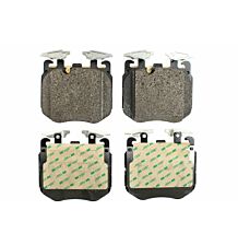 Brake pad set front