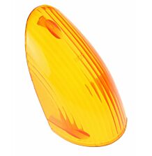 Lens amber rear indicator