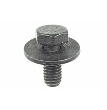 Screw hexagon head with washer