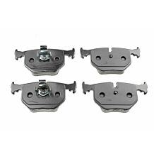 Brake pad set rear