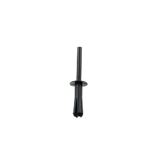 Headlamp finisher clip peg