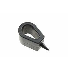 Rubber stop window lift motor