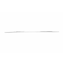 Bumper center finisher strip