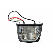 Number plate lamp LH