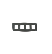 Cover escutcheon ewl chrome