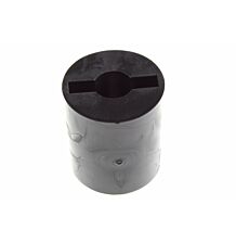 Plastic coupling shaft window lift