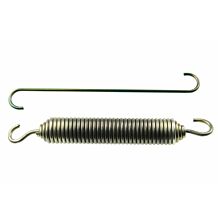 Spring hand brake return