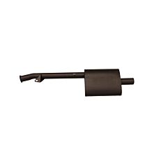 Rear silencer RH 2 inch bore