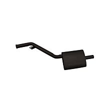 Rear silencer LH 1¾inch bore
