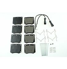 Brake pad set front