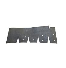 Seal rear wheel arch bumper