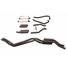 Exhaust system SWB (mild steel)
