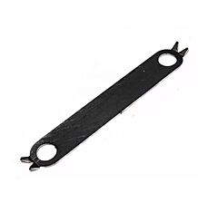 Locking plate exhaust manifold 