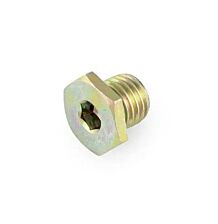 Drain plug sump