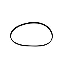 Ribbed V-belt (Airco)