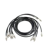 Hydraulic hose kit roof - 6 hoses