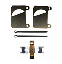 Fitting kit front brake pad set 