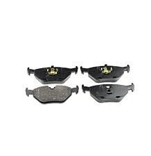Brake pad set rear