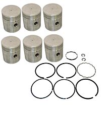 Piston & ring set 0.045