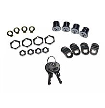 Wheel lock & key set kit