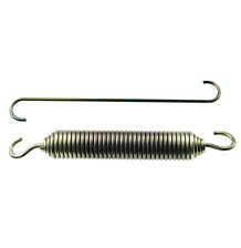 Spring hand brake return