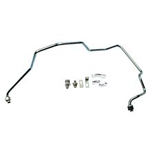 Pipe front pump to accumulator conversion