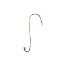 Brake pipe LH front caliper to hose (UNF)