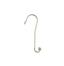 Brake pipe RH rear caliper to hose (UNF)