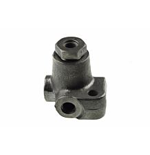 Solenoid restrictor valve