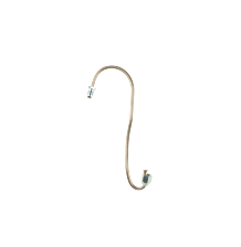 Brake pipe RH front caliper to hose (metric)