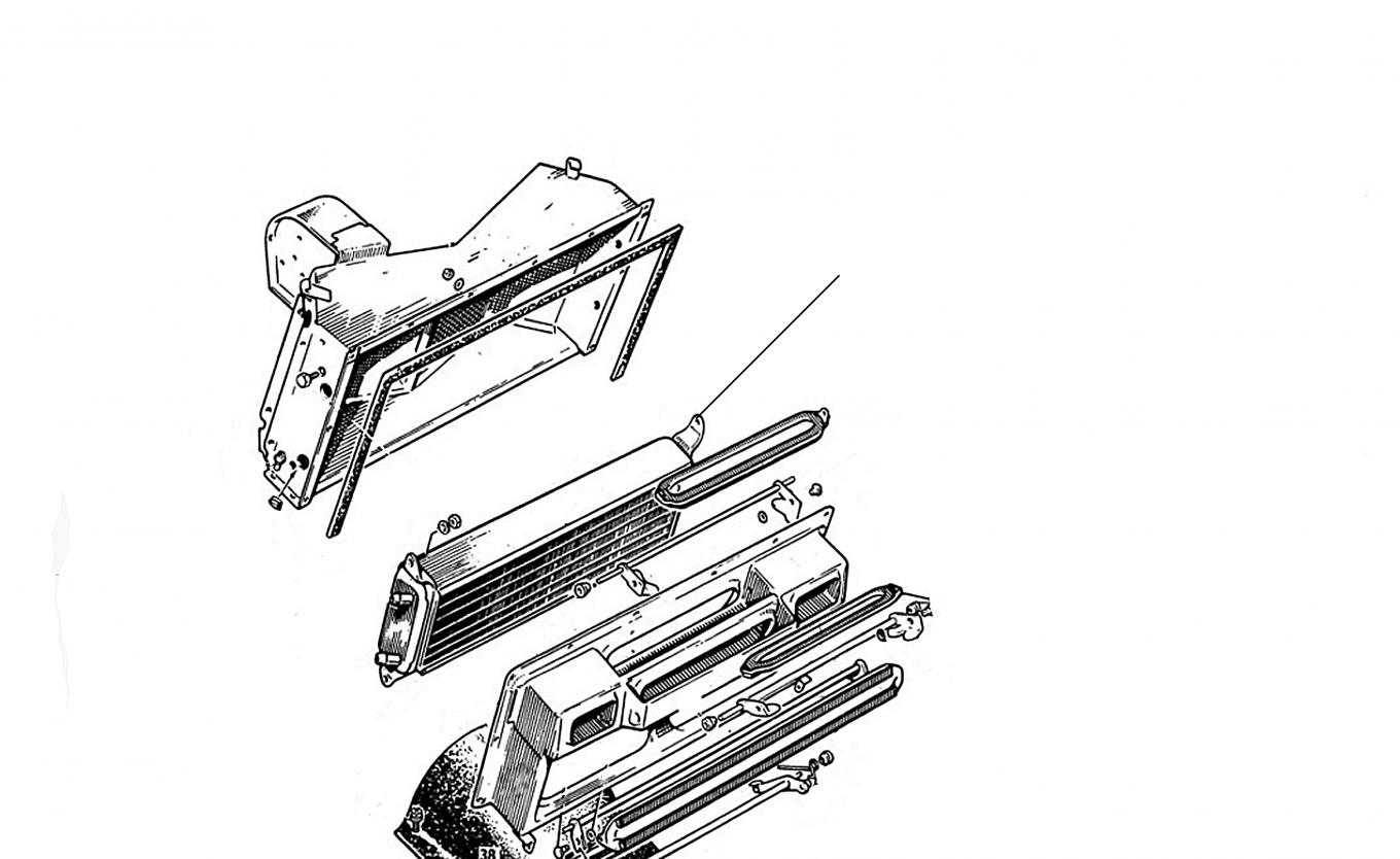 30208 Heater Matrix - Heater matrix