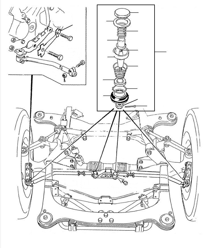 31092 track rod - VIN 30000-onwards