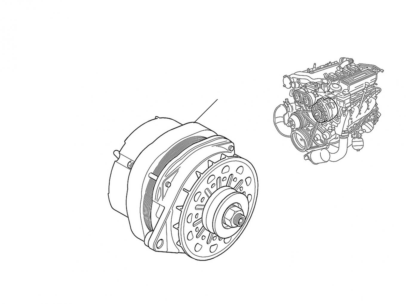 50226 Alternator & Regulators Bentley Bentley Arnage Red Label - Bentley Arnage Red Label