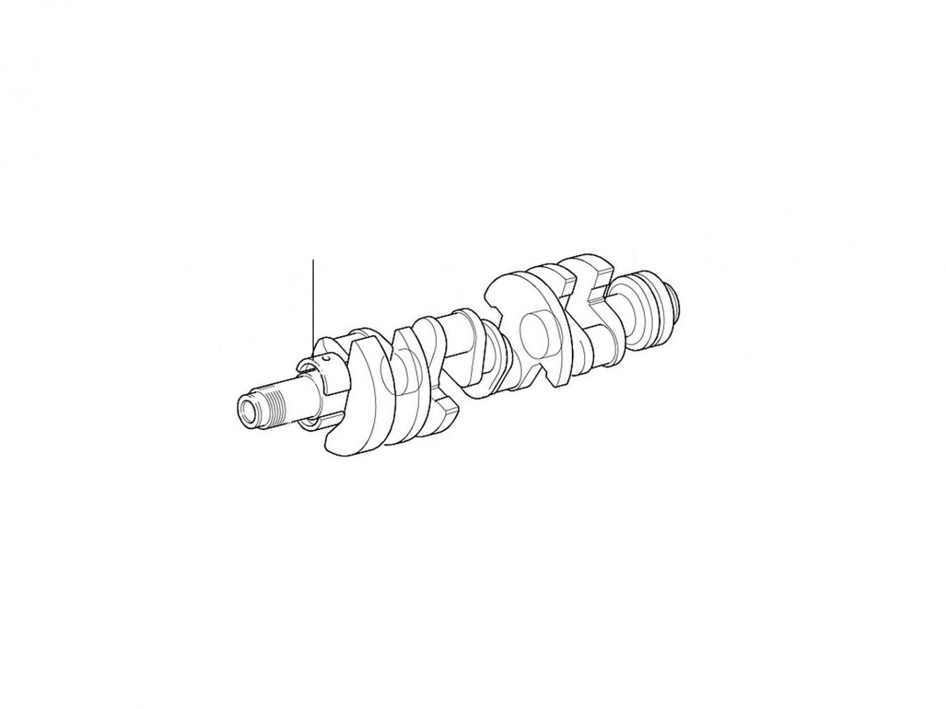 50330 Bearings Main Bearings - VIN 01001 till 24167