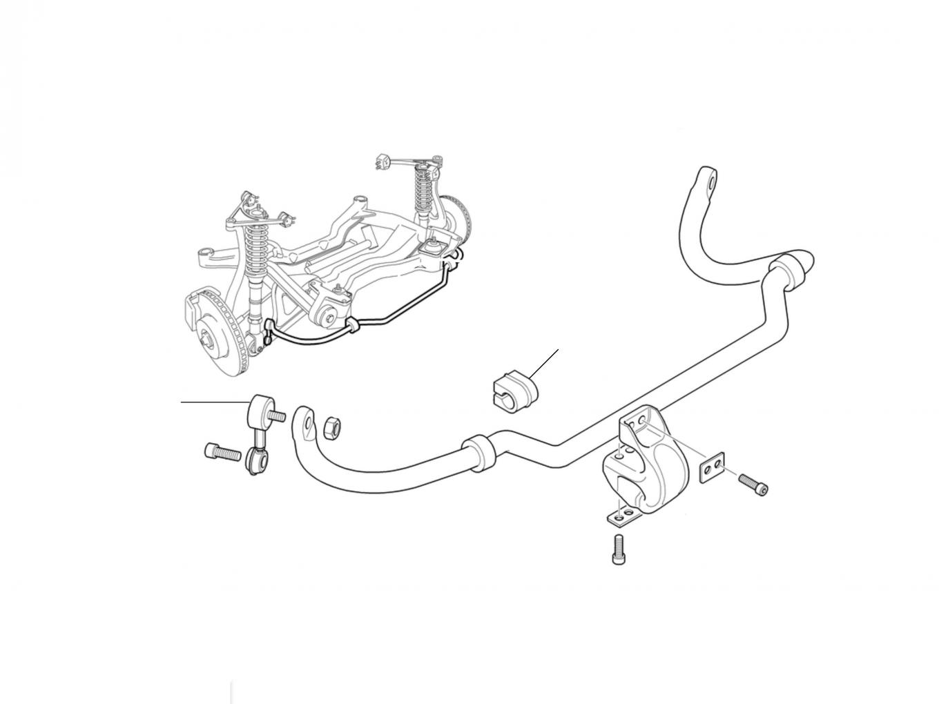 50544 Anti-Roll Bar Front Bentley Arnage T - Bentley Arnage T