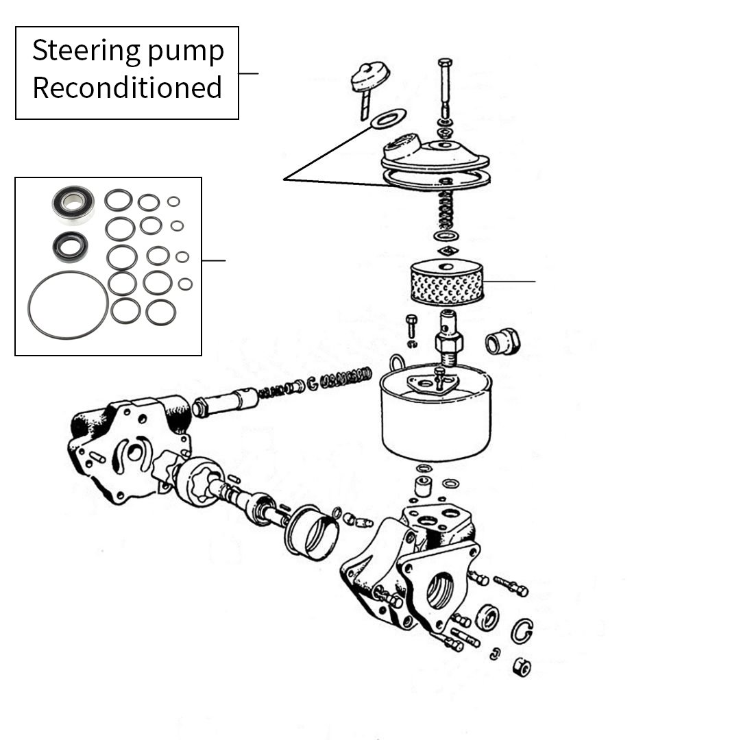 21210 Steering pump Cloud I - Steering Pump