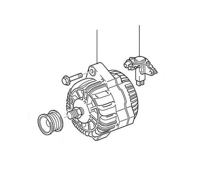 50224 Alternator & Regulators Bentley Arnage Green Label - Bentley Arnage Green Label